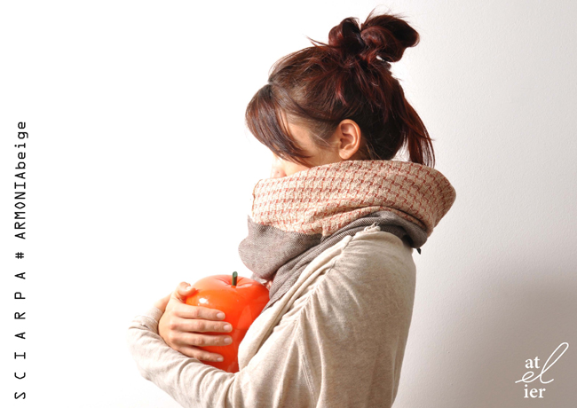 at-EL-ier collezione sciarpe e foulards #