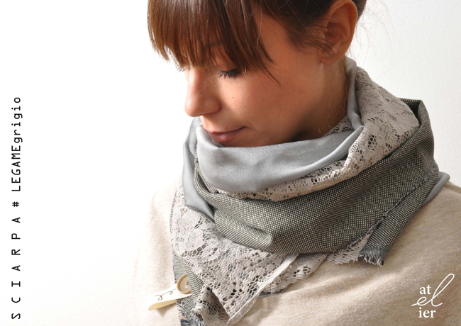 at-EL-ier collezione sciarpe e foulards #