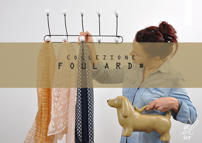 at-EL-ier collezione sciarpe e foulards #